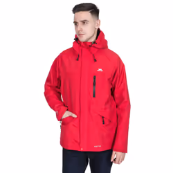 Trespass Corvo - Manteau imperméable - Homme (Rouge)