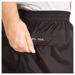 Trespass Qikpac - Sur-pantalon imperméable - Adulte unisexe (Noir)