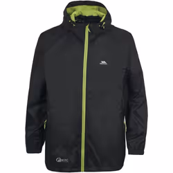 Trespass Qikpac - Veste imperméable repliable - Enfant unisexe (Noir)