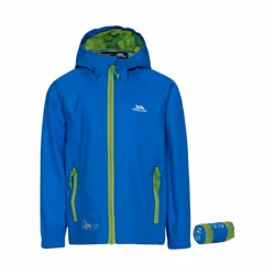 Trespass Qikpac - Veste imperméable repliable - Enfant unisexe (Cobalt)