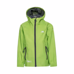 Trespass Qikpac - Veste imperméable repliable - Enfant unisexe (Vert)