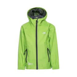 Trespass Qikpac - Veste imperméable repliable - Enfant unisexe (Vert)