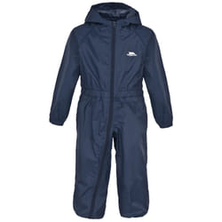 Trespass Button - Salopette de pluie - Enfant unisexe (Bleu marine)