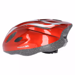 Trespass - Casque de vélo TANKY - Enfant - Taille T1: 48/52cm (Rouge métallique)