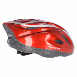 Trespass - Casque de vélo TANKY - Enfant - Taille T1: 48/52cm (Rouge métallique)