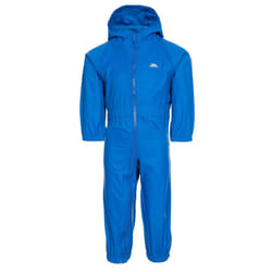 Trespass Dripdrop - Combinaison imperméable - Enfant unisexe (Bleu)