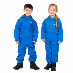 Trespass Dripdrop - Combinaison imperméable - Enfant unisexe (Bleu)