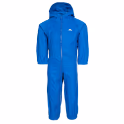 Trespass Dripdrop - Combinaison imperméable - Enfant unisexe (Bleu)