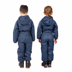 Trespass Dripdrop - Combinaison imperméable - Enfant unisexe (Bleu marine)