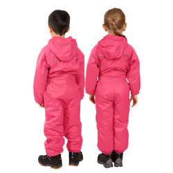 Trespass Dripdrop - Combinaison imperméable - Enfant unisexe (Rose)