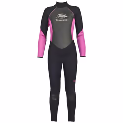 Trespass Aquaria - Combinaison longue de plongée 5mm - Femmes - Taille L (Noir)