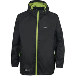 Trespass - Veste imperméable QIKPAC - Adulte (Noir)