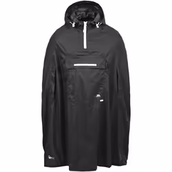 Trespass Qikpac - Poncho repliable - Adulte unisexe (Noir)