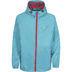 Trespass Qikpac - Veste imperméable repliable - Enfant unisexe (Bleu aquatique)
