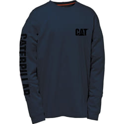 Caterpillar C1510034 - T-shirt à manches longues - Homme (Bleu marine)