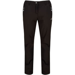 Regatta - Pantalon de randonnée GEO SOFTSHELL - Femme (Noir)
