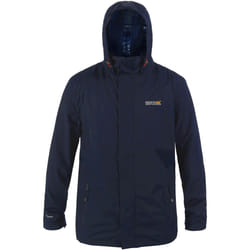 Regatta - Veste imperméable MATT - Homme (Bleu marine/orange)