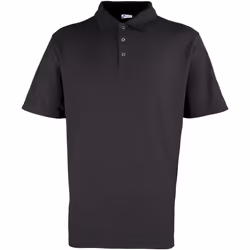 Premier - Polo épais à manches courtes - Homme (Noir)