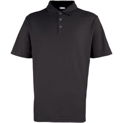 Premier - Polo épais à manches courtes - Homme (Noir)