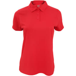 Fruit Of The Loom - Polo sport - Femme (Rouge)