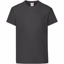 Fruit Of The Loom - T-shirt à manches courtes - Enfant unisexe (Noir)