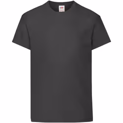 Fruit Of The Loom - T-shirt à manches courtes - Enfant unisexe (Noir)