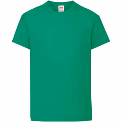 Fruit Of The Loom - T-shirt à manches courtes - Enfant unisexe (Vert tendre)