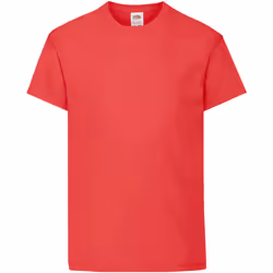 Fruit Of The Loom - T-shirt à manches courtes - Enfant unisexe (Rouge)