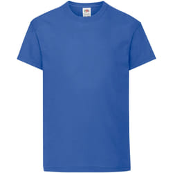 Fruit Of The Loom - T-shirt à manches courtes - Enfant unisexe (Bleu roi)