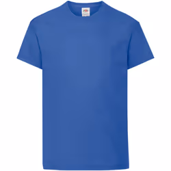 Fruit Of The Loom - T-shirt à manches courtes - Enfant unisexe (Bleu roi)