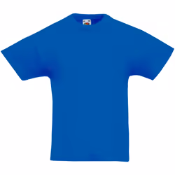 Fruit Of The Loom - T-shirt à manches courtes - Enfant (Bleu roi)