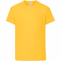 Fruit Of The Loom - T-shirt à manches courtes - Enfant unisexe (Tournesol)