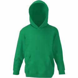 Fruit Of The Loom - Sweat à capuche - Enfant unisexe (Vert tendre)
