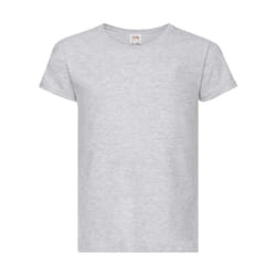 Fruit Of The Loom -T-shirt - Filles (Gris)
