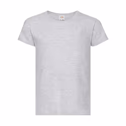 Fruit Of The Loom -T-shirt - Filles (Gris)