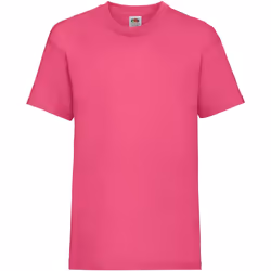 Fruit of the Loom - T-shirt VALUEWEIGHT - Enfant (Fuchsia)