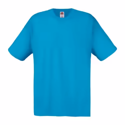 Fruit of the Loom - T-shirt ORIGINAL - Homme (Bleu azur)