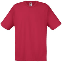 Fruit of the Loom - T-shirt ORIGINAL - Homme (Rouge brique)