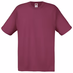 Fruit of the Loom - T-shirt ORIGINAL - Homme (Bordeaux)