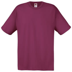 Fruit of the Loom - T-shirt ORIGINAL - Homme (Bordeaux)
