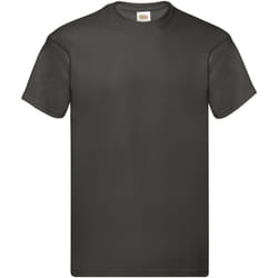 Fruit of the Loom - T-shirt ORIGINAL - Homme (Gris graphite)
