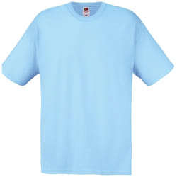 Fruit of the Loom - T-shirt ORIGINAL - Homme (Bleu ciel)