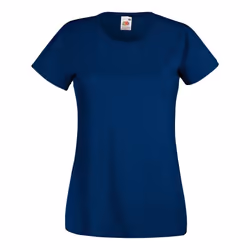 Fruit Of The Loom - T-shirt manches courtes - Femme (Bleu marine)