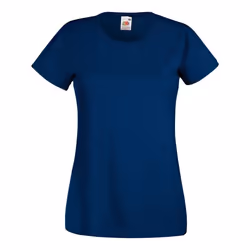Fruit Of The Loom - T-shirt manches courtes - Femme (Bleu marine)