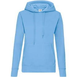 Fruit Of The Loom - Sweat à capuche - Femme (Bleu ciel)