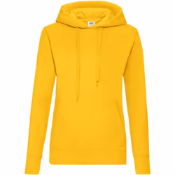 Fruit Of The Loom - Sweat à capuche - Femme (Jaune)