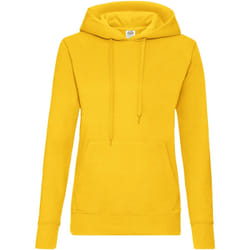 Fruit Of The Loom - Sweat à capuche - Femme (Jaune)