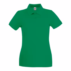 Fruit of the Loom - Polo PREMIUM - Femme (Vert)