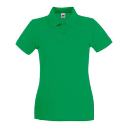 Fruit of the Loom - Polo PREMIUM - Femme (Vert)