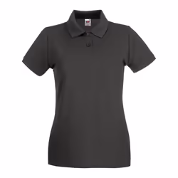 Fruit of the Loom - Polo PREMIUM - Femme (Anthracite)